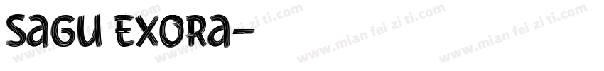 Sagu Exora字体转换